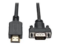 Bild von EATON TRIPPLITE HDMI to VGA Active Adapter Cable HDMI to Low-Profile HD15 M/M 10ft. 3,1m