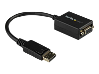 Bild von STARTECH.COM DisplayPort auf VGA Video Adapter / Konverter mit bis zu 1920x1200 / DP 20 Pin (St) zu VGA 15Pin (Bu)