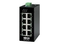 Bild von EATON TRIPPLITE 8-Port Unmanaged Industrial Gigabit Ethernet Switch - 10/100/1000mbps DIN Mount