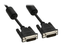 Bild von INLINE DVI-D Kabel digital 24+1 Stecker / Stecker Dual Link 2 Ferrite 2m