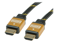 Bild von ROLINE GOLD HDMI Kabel  ST/ST  1m