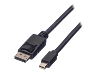 Bild von ROLINE GREEN DisplayPort Kabel DP ST - Mini DP ST TPE schwarz 5m