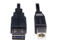 Bild von EATON TRIPPLITE Universal Reversible USB 2.0 Cable Reversible A to B M/M 3ft. 0,91m