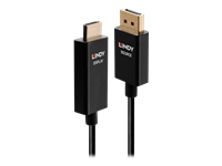 Bild von LINDY 0,5m DP to HDMI adapter cable with HDR