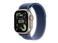 APPLE WATCH ULTRA 3�GPS + CELLULAR�49MM�NATURAL TITANIUM CASE WITH BLUE/BRIGHT BLUE TRAIL LOOP - M/L