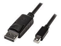 Bild von LINDY Mini DP zu DP Kabel, schwarz 1m MiniDisplayPort zu DisplayPort