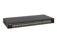 Bild von NETGEAR 48-Port Gigabit Ethernet unmanaged Switch lüfterlos Metallgehäuse mit Wand- und Rackbefestigungskit