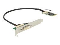 Bild von DELOCK Modul Mini PCIe I/O PCIe full size DVI / VGA Grafik Adapter