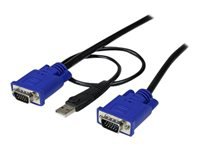 Bild von STARTECH.COM 3m 2-in-1 PS/2 USB KVM Kabel - Kabelsatz für KVM Switch / Umschalter