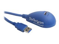 Bild von STARTECH.COM 1,5m SuperSpeed USB 3.0 Verlängerungskabel / Dockingkabel - Blau - Stecker / Buchse