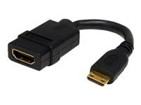 Bild von STARTECH.COM 13cm High-Speed HDMI-Kabel - HDMI auf HDMI Mini - Buchse/Stecker - HDMI / Mini HDMI Adapterkabel