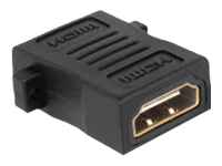 Bild von DELOCK Adapter HDMI-A Buchse > A Buchse mit Schraubanschluss