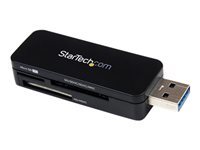 Bild von STARTECH.COM Externer USB 3.0 Kartenleser - MultiCard Speicherkartenleser (SD, MMC, SDHC, CF, Mini-/ Micro-SD) - Kartenlesegerät
