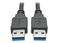 Bild von EATON TRIPPLITE USB 3.0 SuperSpeed A/A Cable M/M Black 6ft. 1,83m