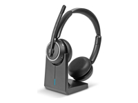 LINDY L118 Wireless Office Headset With Charging Base