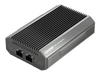 Bild von QNAP USB 4 Type-C to 2x10GbE SFP+ Network Adapter Two SFP+ Transceivers included