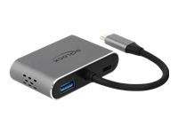 Bild von DELOCK USB Type-C Adapter zu HDMI und VGA mit USB 3.0 Port und PD