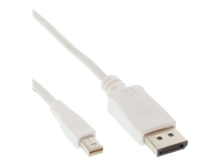 Bild von INLINE Mini DisplayPort zu DisplayPort Kabel weiss 1m