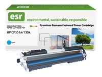 ESR Toner cartridge compatible with HP CF351A cyan remanufactured 1.000 pages