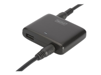 Bild von DIGITUS Unviversal Kfz-Notebook-Netzteil 90W Ultra kompakte Gröbe USB port (5V/2,4A) 11x Tips