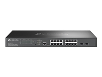 Bild von TP-LINK SG3218XP-M2 Omada 16-Port 10GE SFP+ L2+ managed Switch 8x 2.5G PoE+ 8x 2.5G Non-PoE 2x 10G SFP+ 1x RJ45/Micro-USB Console