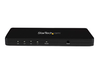 Bild von STARTECH.COM4 Port HDMI 4k Video Splitter - 1x4 HDMI Verteiler mit Aluminiumgehäuse - 4k - 30 Hz - 4 fach Ultra HD 1080p HDMI Sw