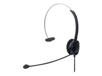Bild von MANHATTAN Mono USB-Headset Ohraufliegend On-Ear Ohrmuschel einseitig kabelgebunden USB-A-Stecker Lautstärkeregelung schwarz