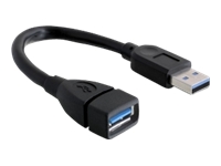 Bild von DELOCK Kabel USB 3.0 Verlaengerung, A/A 15cm S/B