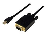 Bild von STARTECH.COM 4,5m Mini DisplayPort auf VGA Kabel - mDP auf VGA Adapter/ Konverter bis zu 1920x1200 - St/St - Schwarz