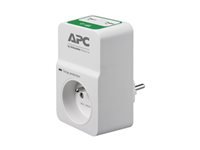 APC Essential Surgearrest PM1WU2 Surge protector AC 230V output connectors 1 France white