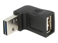 Bild von DELOCK Adapter EASY USB 2.0-A Stecker > USB 2.0-A Buchse gewinkelt oben / unten