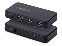 Bild von STARTECH.COM 4-Port USB-C und USB-A Hub 5Gbps Eigenstromversorgung 2-in-1 USB-C & USB-A Hostkabel 1x USB-C 3x USB-A 1x BC 1.2