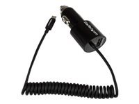 Bild von STARTECH.COM Dual USB KFZ-Ladegerät mit Micro USB Kabel und USB 2.0 - 21 Watt / 4.2 A - 2-fach Tablet Auto-Ladegerät - Schwarz