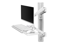 ERGOTRON LX PRO ARM WALL MOUNT SYSTEM white