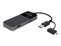 Bild von DELOCK Adapter USB 3.0 zu 4K HDMI + VGA