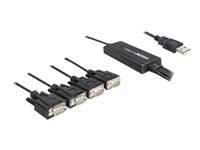 Bild von DELOCK USB 2.0 Seriell 4x9 Pin St