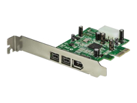 Bild von STARTECH.COM 3 Port 800+400 FireWire PCI Express Schnittstellen Combo Karte