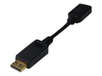 Bild von ASSMANN Adapterkabel DisplayPort Stecker auf HDMI Buchse 0,15m AW28