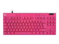 Bild von LOGITECH PRO X TKL RAPID Keyboard - Magenta (FR)