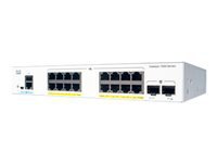 Bild von CISCO Catalyst 1000 16-Port Gigabit PoE+ PoE Budget 240W 2 x 1G SFP Uplinks LAN Base