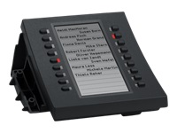 Bild von SNOM D3 schwarz Tastenerweiterung für D315/D345/D375 18 konfigurierbare LED Tasten