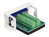 Bild von DELOCK Easy 45 Modul VGA Buchse zu 16 Pin Terminalblock 22,5x45mm