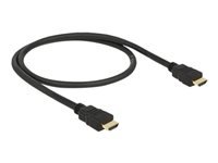 Bild von DELOCK Kabel HDMI A Stecker > HDMI A Stecker High Speed with Ethernet 4K 0,5 m