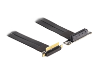 Bild von DELOCK Riser Karte PCI Express x4 Stecker 90 gewinkelt zu x4 Slot 90 gewinkelt mit Kabel 60cm