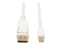 Bild von EATON TRIPPLITE Mini DisplayPort to DisplayPort Adapter Cable M/M 4K 60 Hz White 6 ft. 1,8m