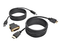 Bild von EATON TRIPPLITE HDMI/DVI/USB KVM Cable Kit 6 ft. 1,83m