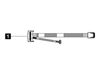 Bild von LENOVO ISG ThinkSystem SR650 V3/SR655 V3 M.2 RAID B540i-2i SATA/NVMe Cable Kit /NVMe Cable Kit