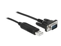 Bild von DELOCK Adapter USB 2.0 Typ-A zu 1 x Seriell RS-232/422/485 DB9 mit 15 kV ESD