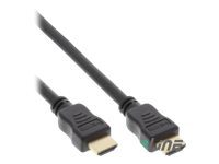 Bild von INLINE INLINE HDMI HighSpeed Kabel PREMIUM St/St mit Ethernet abwaertskompatibel vergoldete Kontakte 4K2K schwarz 10m