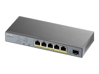 Bild von ZYXEL GS1350-6HP 6 Port managed CCTV PoE Switch long range 60W 802.3BT